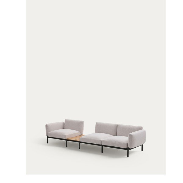 Bézs kárpitozott kerti kanapé Sorells – Kave Home-image-3
