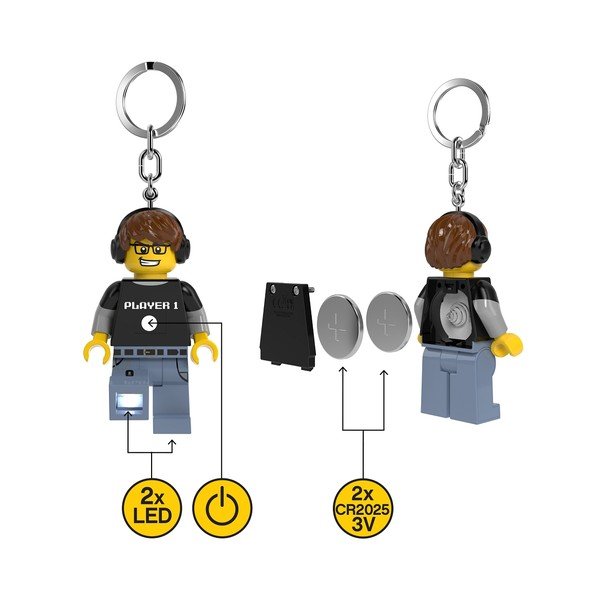Világító kulcstartó Player – LEGO®-image-3
