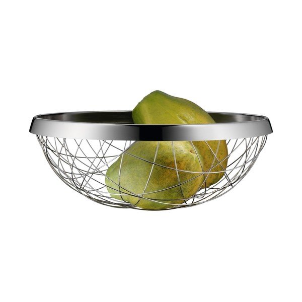 Cromargan® Lounge Living rozsdamentes gyümölcsös kosár, ⌀ 30 cm - WMF-image-1