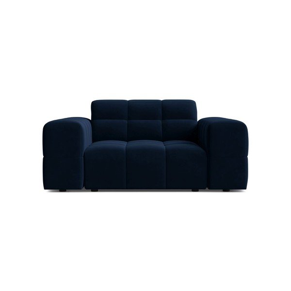 Sötétkék bársony fotel Chicago – Cosmopolitan Design