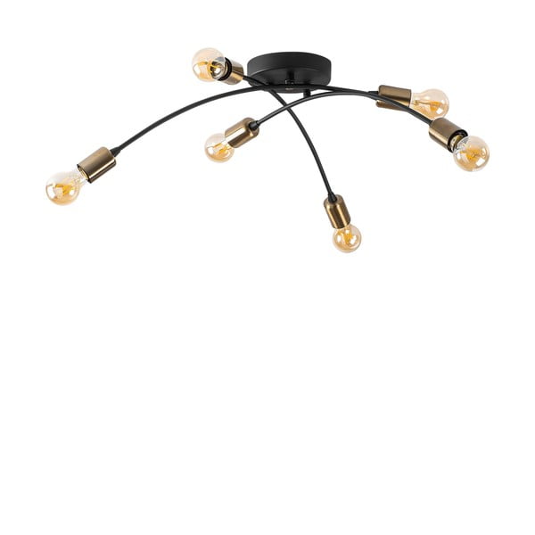 Fekete mennyezeti lámpa 67x67 cm Banana – Opviq lights