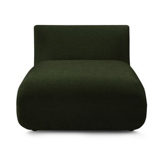 Zöld kordbársony kanapé modul Lecomte – Bobochic Paris