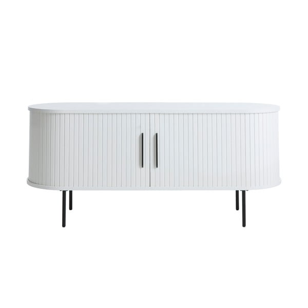 Fehér TV-állvány 120x56x40 cm Nola – Unique Furniture