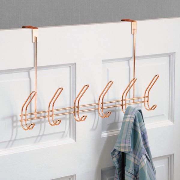 Rézszínű fém ajtófogas 48 cm Classico – iDesign-image-1