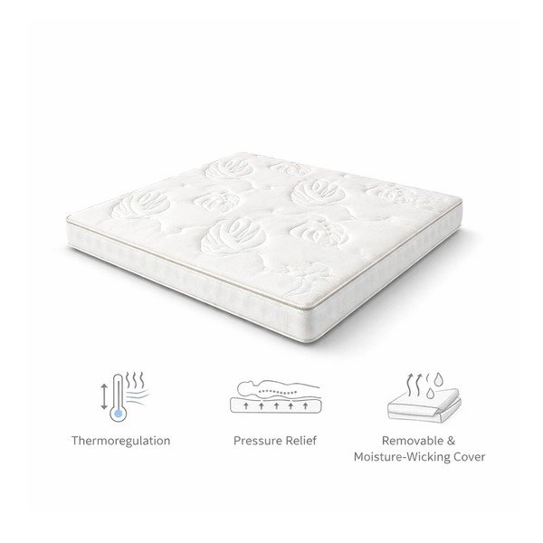 Közepes keménységű hab matrac 140x200 cm Smooth Vibe – Bonami Selection-image-3