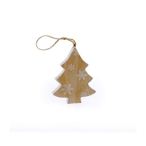 Magical fából készült felakasztható karácsonyfa, magasság 6,2 cm - Dakls