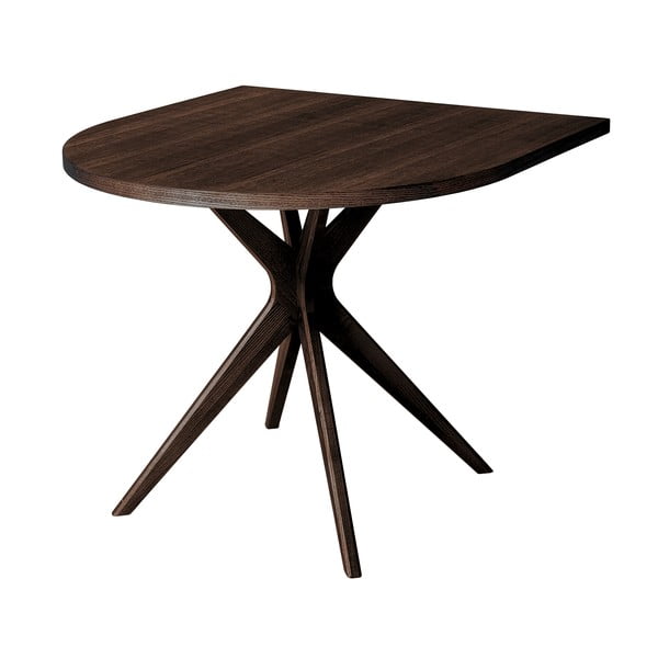 Étkezőasztal diófa dekorral 90x90 cm Jubi – Ragaba