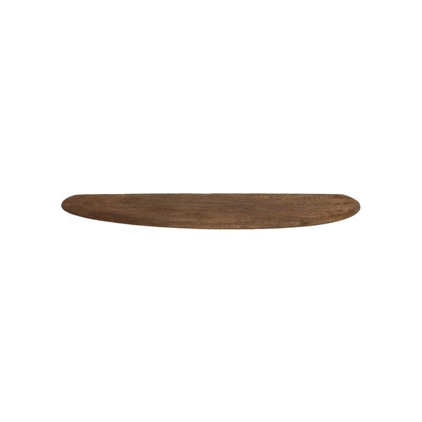 Sötét natúr színű mangófa fali polc 49 cm Ginosu – Light & Living