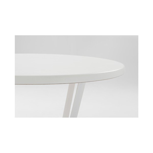 Mapple fehér dohányzóasztal, ⌀ 80 cm - Custom Form-image-4