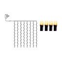 Curtain kültéri LED fényfüzér, hosszúság 1,3 m - Star Trading