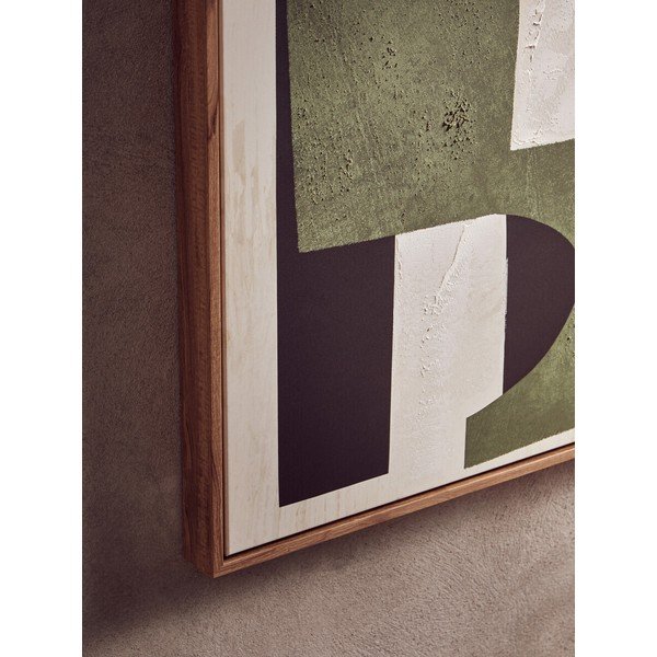 Keretezett-vászon kép 103x103 cm Astratto – Premier Housewares-image-3