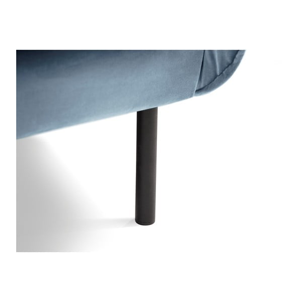 Vienna világoskék bársony fotel - Cosmopolitan Design-image-4