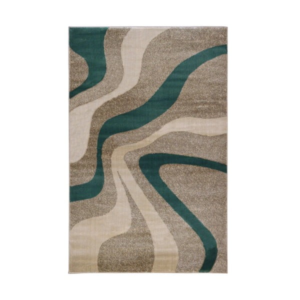 Swirl Aqua szürke szőnyeg, 140 x 200 cm - Webtappeti