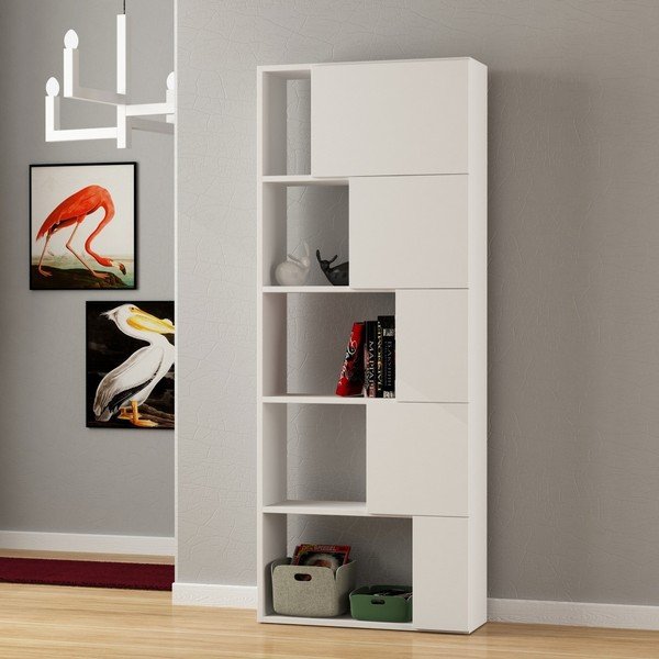 Ondatoo White fehér könyvespolc-image-1