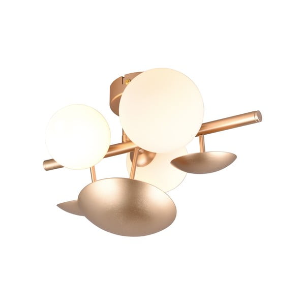 Fehér-aranyszínű fali lámpa Bubble – Trio Select-image-1