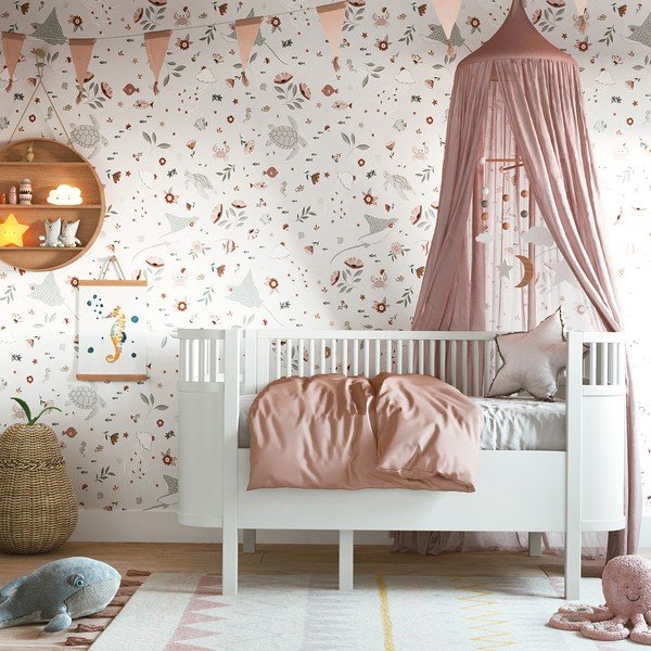 Gyerek tapéta 10 m x 50 cm Dreamy Sealife – Lilipinso-image-2