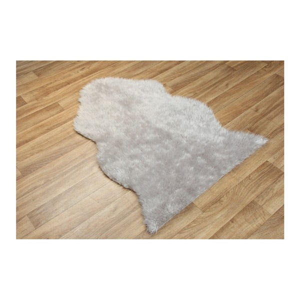 Tekli szürke szőnyeg, 70 x 100 cm-image-2