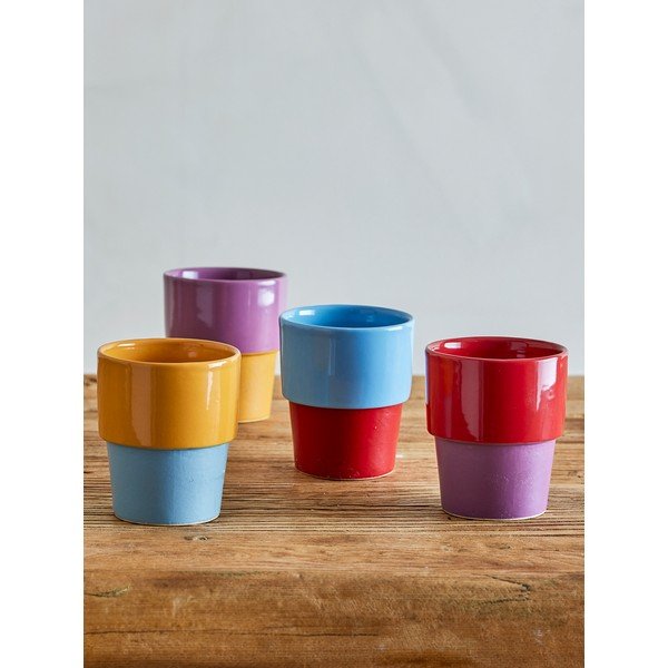 Kőedény csésze szett 4 db-os cappucinóhoz 150 ml Ewan – Bloomingville-image-1