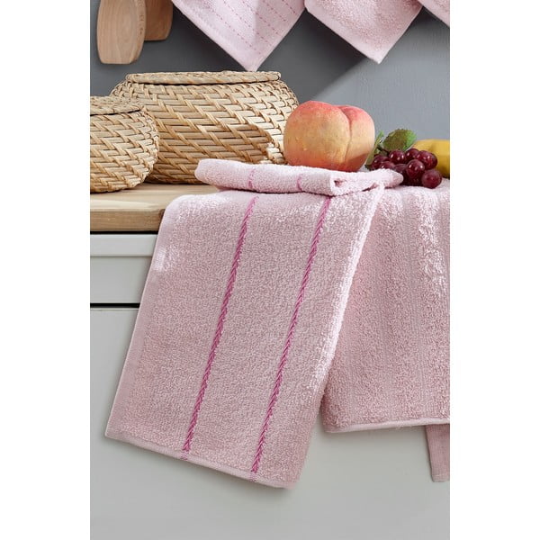 Pamut konyharuha szett 6 db-os 30x50 cm Sofya – Foutastic-image-1