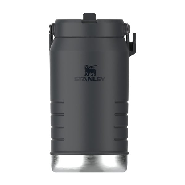 Fekete rozsdamentes acél termosz 1,9 l IceFlow™ Flip Straw 2.0 Black – Stanley