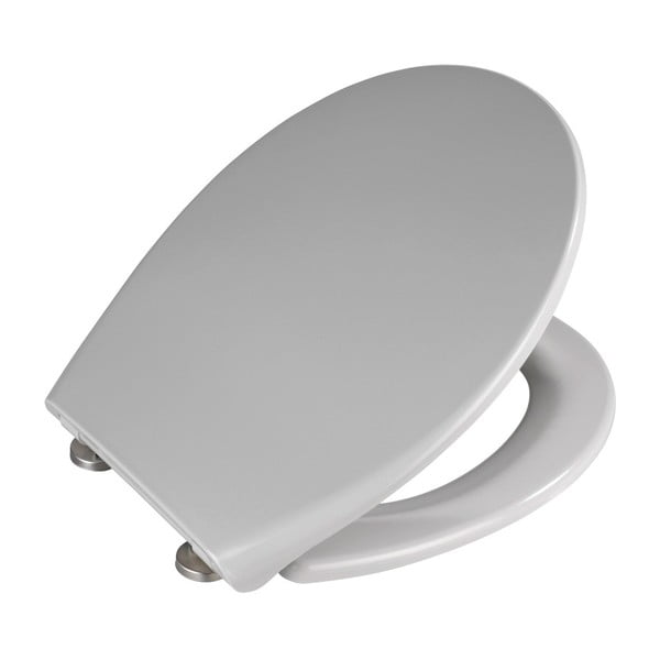 Samos világosszürke WC-ülőke, 44,5 x 37,5 cm - Wenko-image-2