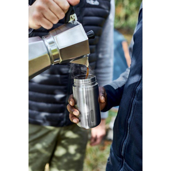 Ezüstszínű rozsdamentes acél termobögre 340 ml – Black + Blum-image-1