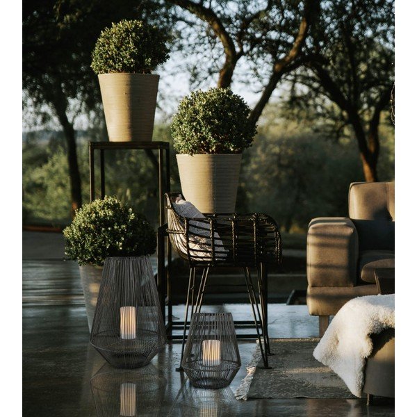 Napelemes LED kültéri lámpa ø 26 cm Mineros – Trio-image-1