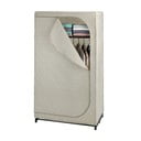 Bézs textil ruhásszekrény 90x160 cm Balance – Wenko