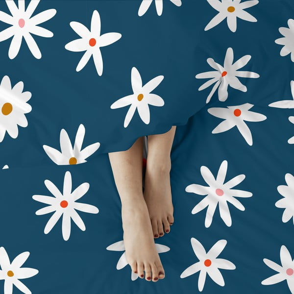 Kék kétszemélyes paplanhuzat 200x200 cm Margaret – Aware-image-4