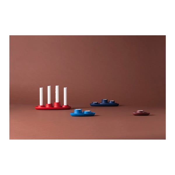 Aye Aye Three Candles sötétkék gyertyatartó - EMKO-image-4