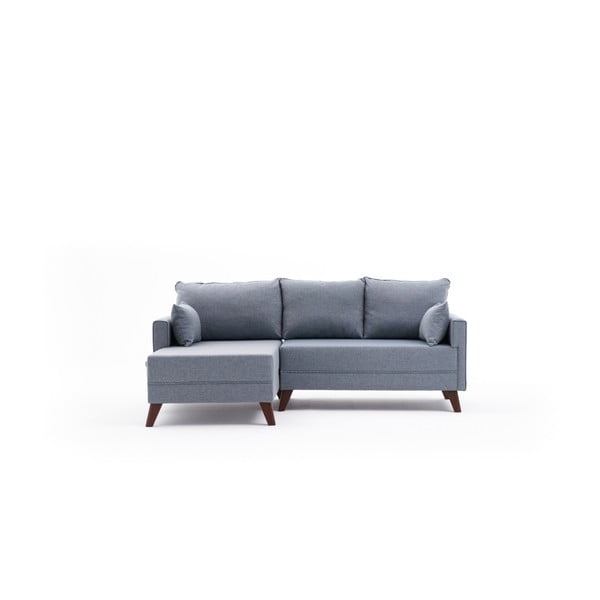 Világoskék sarokkanapé (bal oldali) Bella – Balcab Home-image-2