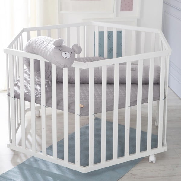 Fehér járóka 112x97 cm Roba style – Roba-image-1