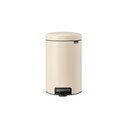 Bézs acél pedálos szemetes 12 l NewIcon – Brabantia