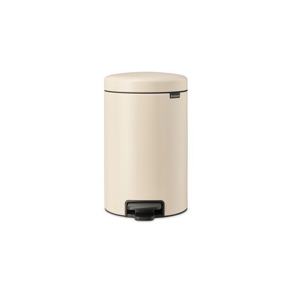 Bézs acél pedálos szemetes 12 l NewIcon – Brabantia