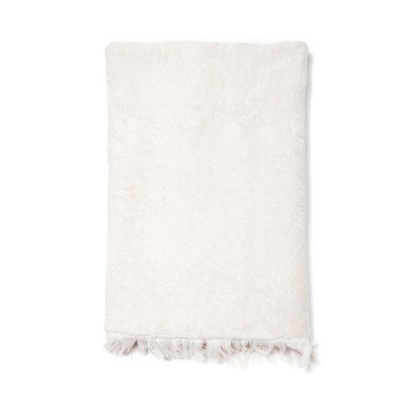 Bath 6 krémszínű pamut törölköző és 2 fürdőlepedő szett - Casa Di Bassi-image-1