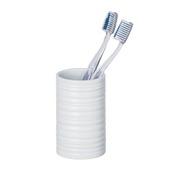 Mila fehér kerámia fogkefetartó pohár - Wenko