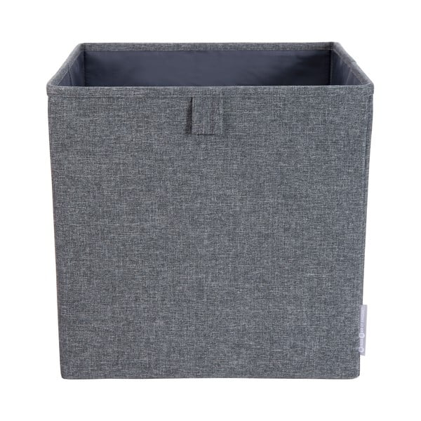 Cube szürke tárolódoboz - Bigso Box of Sweden