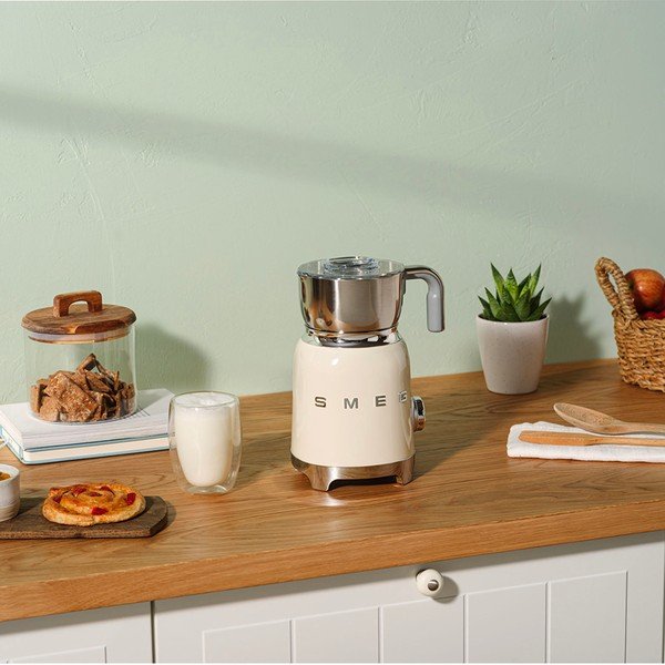Bézs elektromos tejhabosító 50's Retro Style  – SMEG-image-3