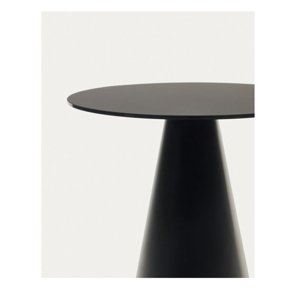 Kerek tárolóasztal üveg asztallappal ø 50 cm Wilshire – Kave Home-image-2