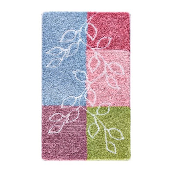 Confetti Bathmats Lagina színes fürdőszobai szőnyeg, 60 x 100 cm