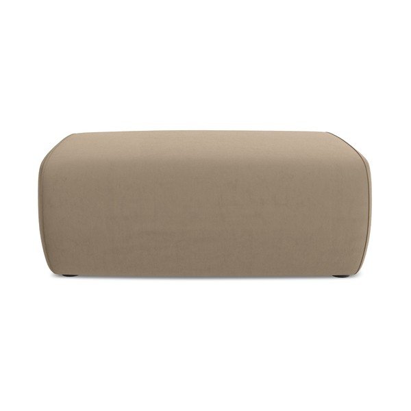 Világosbarna bársony lábtartó Kapua – Makamii