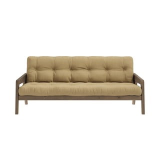 Sárga kinyitható kanapé 204 cm Grab - Karup Design