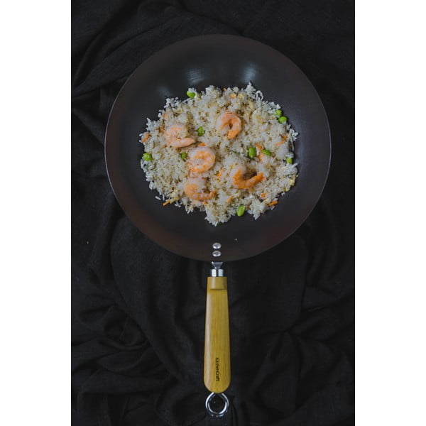 Oriental tapadásmentes WOK serpenyő, ⌀ 30 cm - Kitchen Craft-image-3
