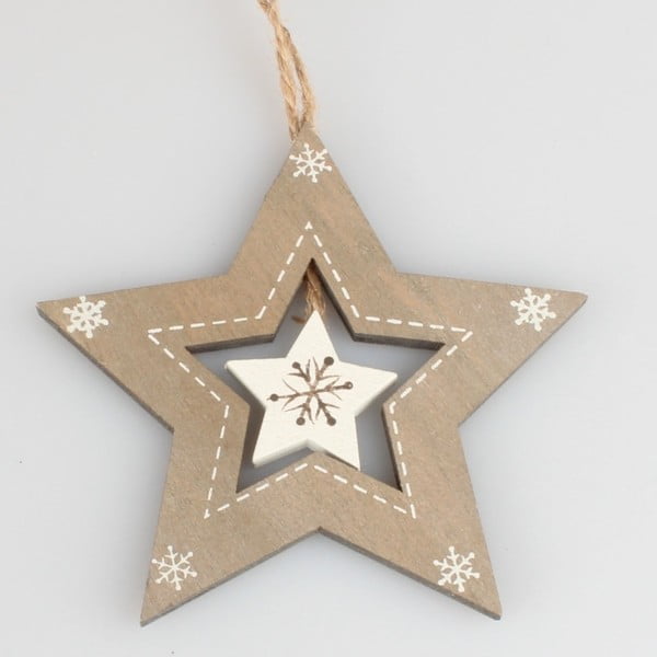 Jeanette csillag alakú felakasztható dekoráció - Dakls