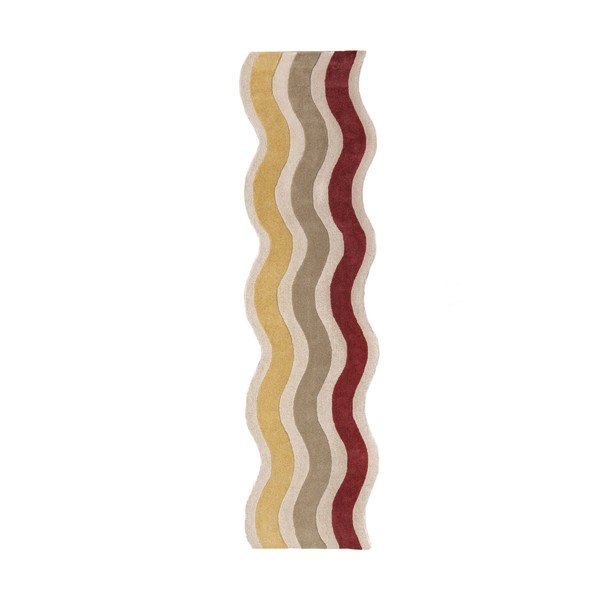 Kézi szövésű gyapjú futószőnyeg 80x300 cm Cascade Wool – Flair Rugs