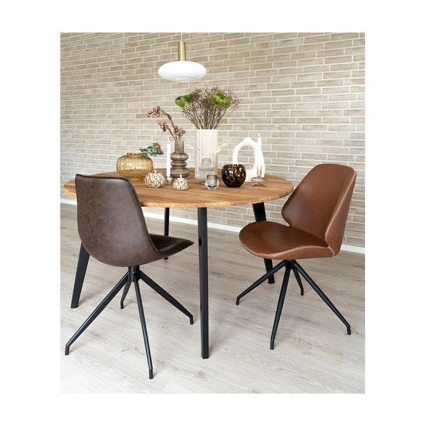 Világossárga üveg kézzel készített váza – House Nordic-image-4