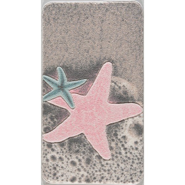 Bathmats Stars 2 db-os fürdőszobai kilépő szett - Confetti-image-1