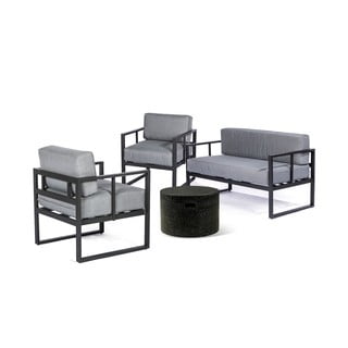Bellisima kerti bútor szett kétszemélyes kanapéval és Loris asztallal, ø 60 cm - Bonami Selection