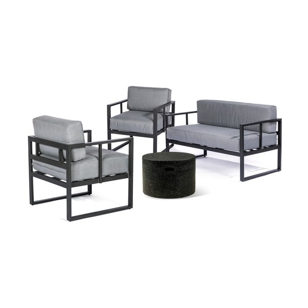Bellisima kerti bútor szett kétszemélyes kanapéval és Loris asztallal, ø 60 cm - Bonami Selection