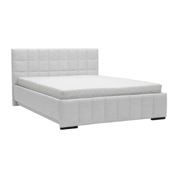Dream világos szürke kétszemélyes ágy, 140 x 200 cm - Mazzini Beds